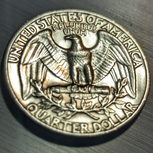 1972 Washington quarter double die error - Picture 2 of 3